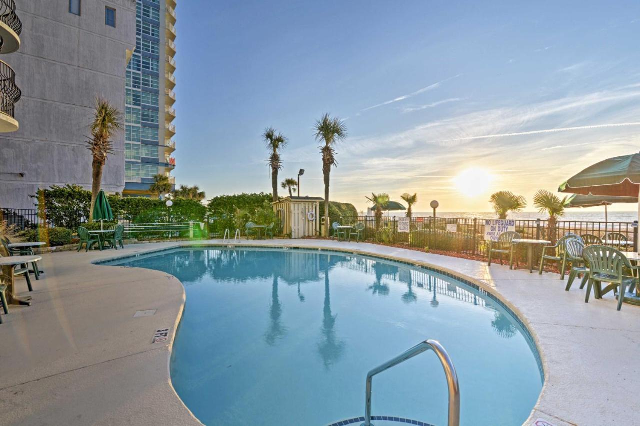 Cozy Myrtle Beach Resort Condo With Community Pool! 외부 사진